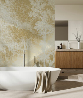 KEK Gold metallic Engraved landscapes MW-155 (Met Gratis Lijm)