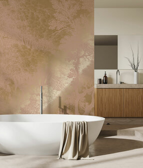 KEK  Gold metallic Engraved landscapes MW-158 (Met Gratis Lijm)