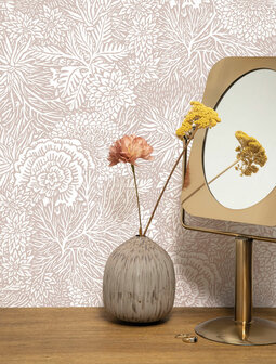 KEK Floor Rieder wallpaper nude (2 sheets) FR-013 (Met Gratis Lijm)