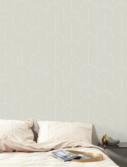 KEK Graphic Lines wallpaper (2 sheets) WP-734 (Met Gratis Lijm)