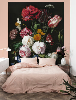 KEK Wallpaper Panel XL Golden age flowers BP-039 (Met Gratis Lijm)