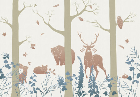 Komar Forest Animals INX8-065