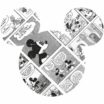 Komar Mickey Head Comic Cartoon DD1-007