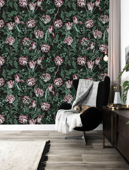 KEK Bold Botanics black WP-709 (Met Gratis Lijm)