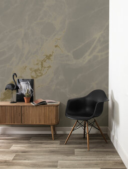 KEK Gold metallic Marble MW-054 (Met Gratis Lijm)