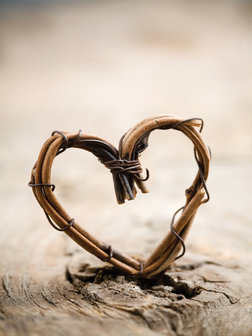 Wicker heart  Fotobehang 11215VEA