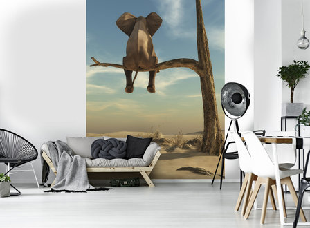 Elephant on the tree Fotobehang 11898VEA