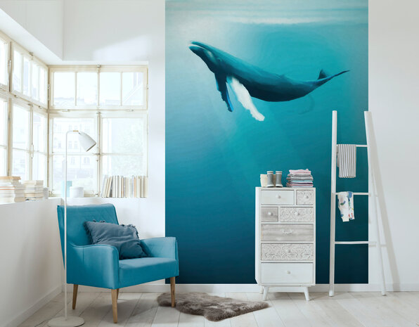 Komar Artsy Humpback Whale IAX4-0045