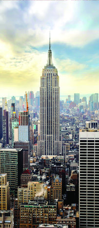 New York Panorama Deurposter Fotobehang 2317VET