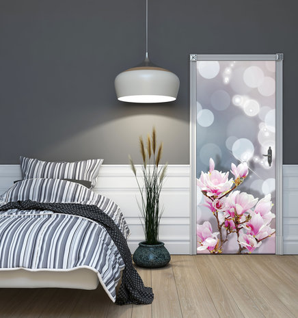 Magic Flowers Deurposter Fotobehang 3379VET