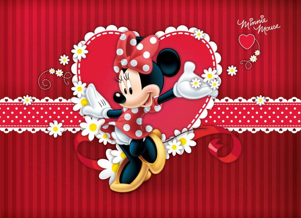 Mickey & Minnie Mouse Fotobehang online bestellen! Fotobehangkoopjes.nl
